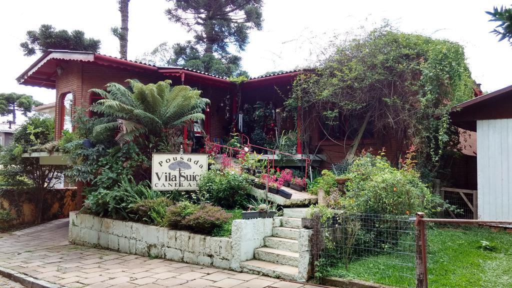 Pousada Vila Suica Canela Bagian luar foto